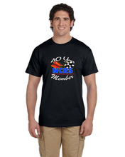 NCRS Cotton 40-year MEMBER ANNIVERSARY T-shirt (full logo printed on front)