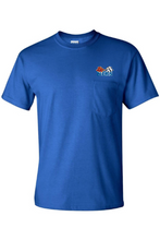 NCRS Cotton Embroidered POCKET T-shirt (Left chest logo embroidered)