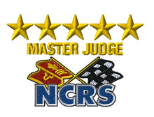 NCRS JUDGE SHIRT -with name EMBROIDERED RIGHT CHEST