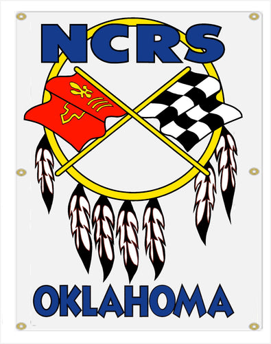 NCRS OKLAHOMA CHAPTER Garage Banner