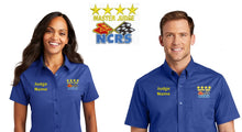NCRS JUDGE SHIRT -with name EMBROIDERED RIGHT CHEST