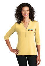 NCRS NORTH CENTRAL LADIES Henley 3/4 Sleeve shirt
