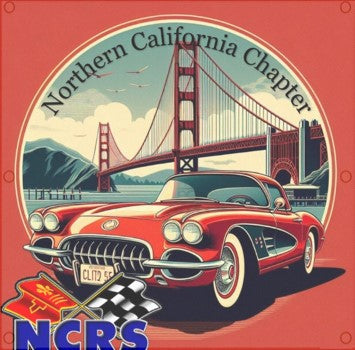 NCRS NORTHERN CALIFORNIA Garage Banner (2X2' ONLY)