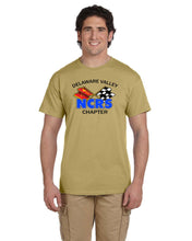 NCRS DELAWARE VALLEY CHAPTER Cotton T-shirt (full logo printed on front)