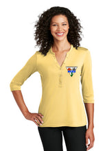 NCRS CENTRAL NEW JERSEY LADIES Henley 3/4 Sleeve shirt