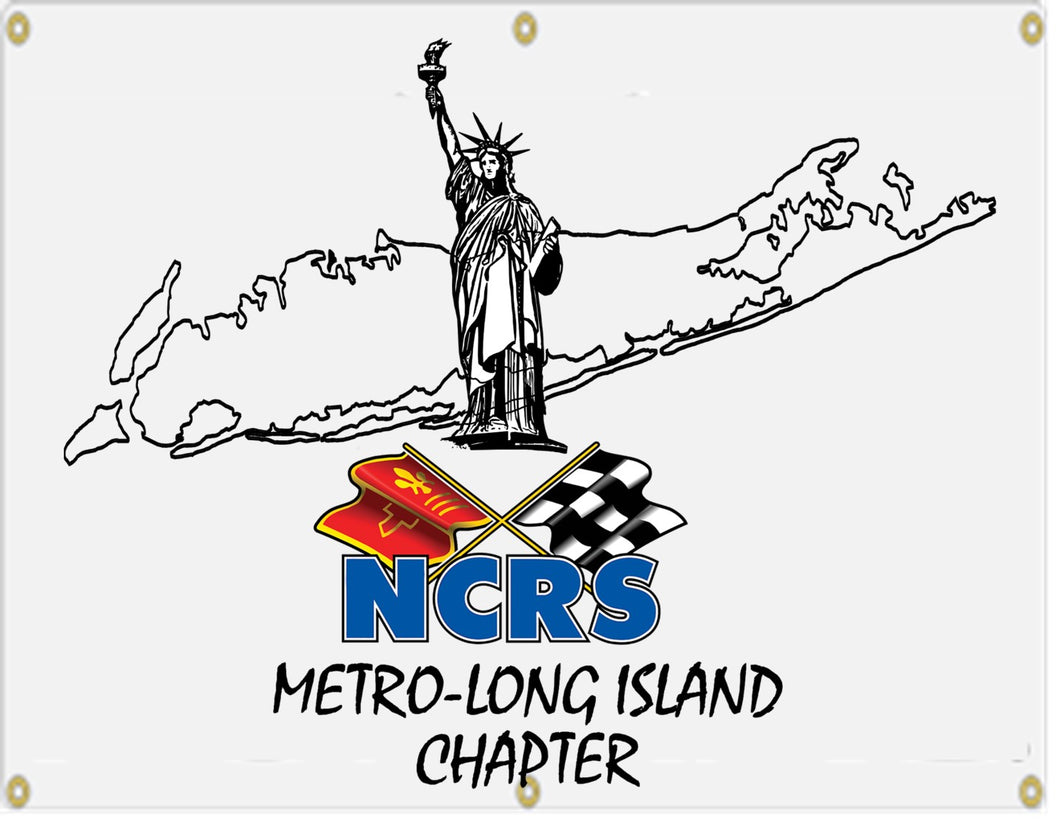 NCRS Metro Long Island Chapter Garage Banner