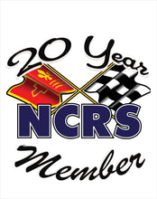 NCRS Garage Banner- MEMBERSHIP ANNIVERSARY