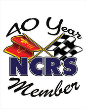 NCRS Garage Banner- MEMBERSHIP ANNIVERSARY