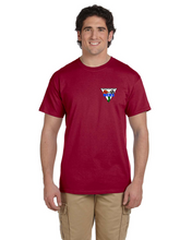 NCRS Central New Jersey Cotton Embroidered T-shirt (Left chest logo embroidered)