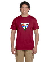 NCRS Central New Jersey Chapter Cotton T-shirt (full logo printed on front)
