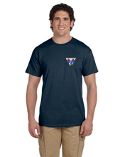 NCRS Central New Jersey Cotton Embroidered T-shirt (Left chest logo embroidered)