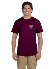 NCRS Central New Jersey Cotton Embroidered T-shirt (Left chest logo embroidered)