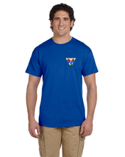 NCRS Central New Jersey Cotton Embroidered T-shirt (Left chest logo embroidered)
