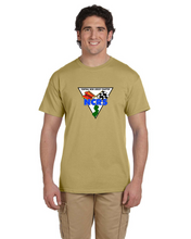 NCRS Central New Jersey Chapter Cotton T-shirt (full logo printed on front)