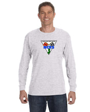 NCRS CENTRAL NEW JERSEY Cotton LONG SLEEVE T-shirt (full logo printed on front)